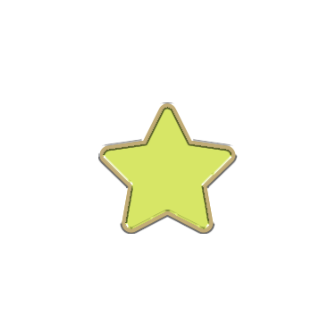 Mini Green Star Forever Charm