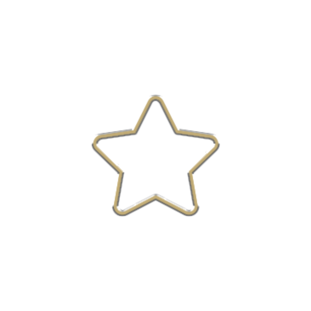 Mini White Star Forever Charm-46