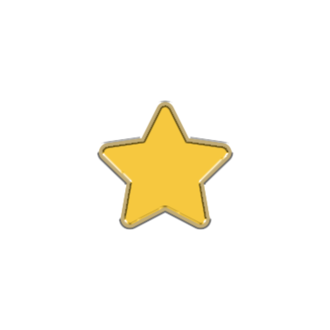 Mini Yellow Star Forever Charm-47