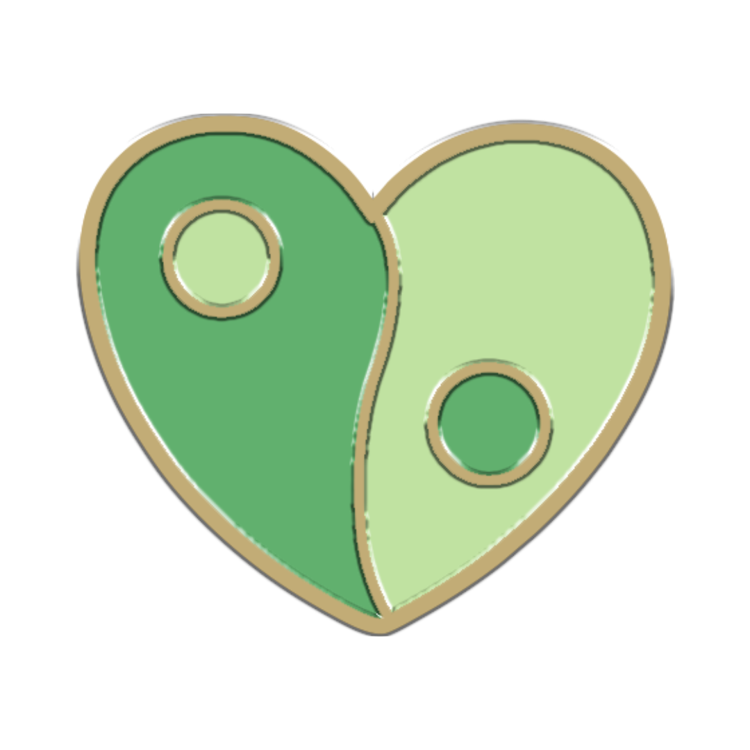 Green YinYang Forever Charm