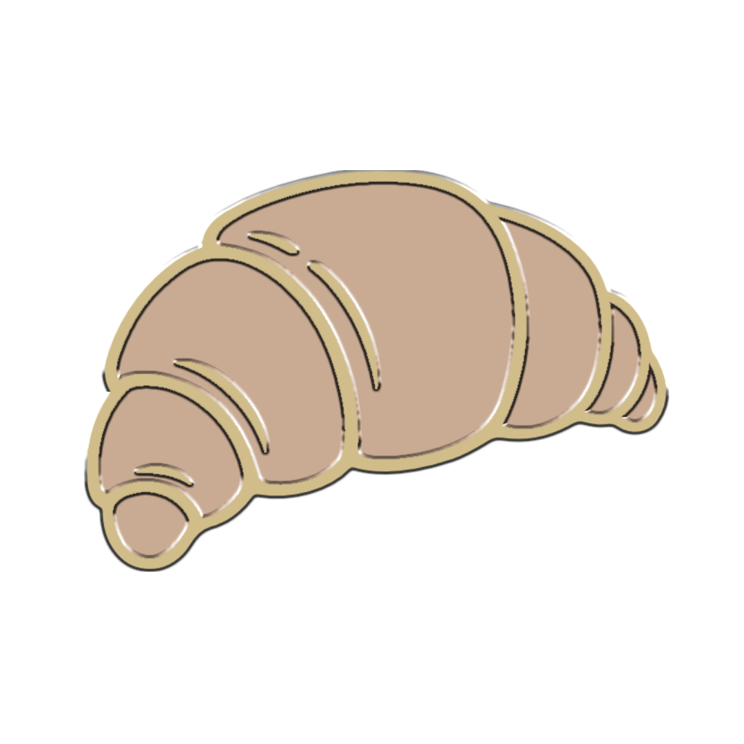 Croissant Forever Charm