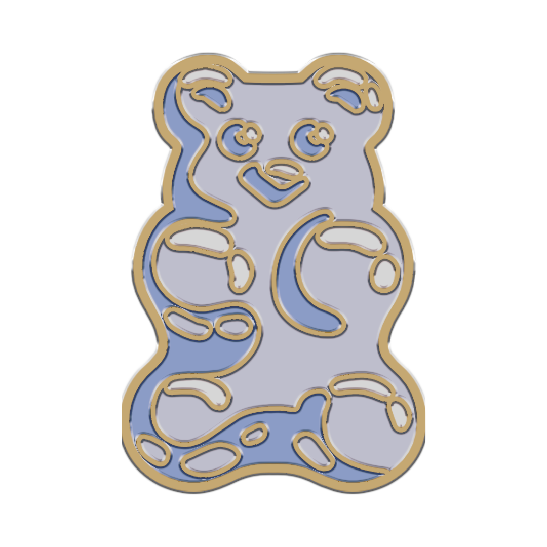 Blue Gummy Forever Charm