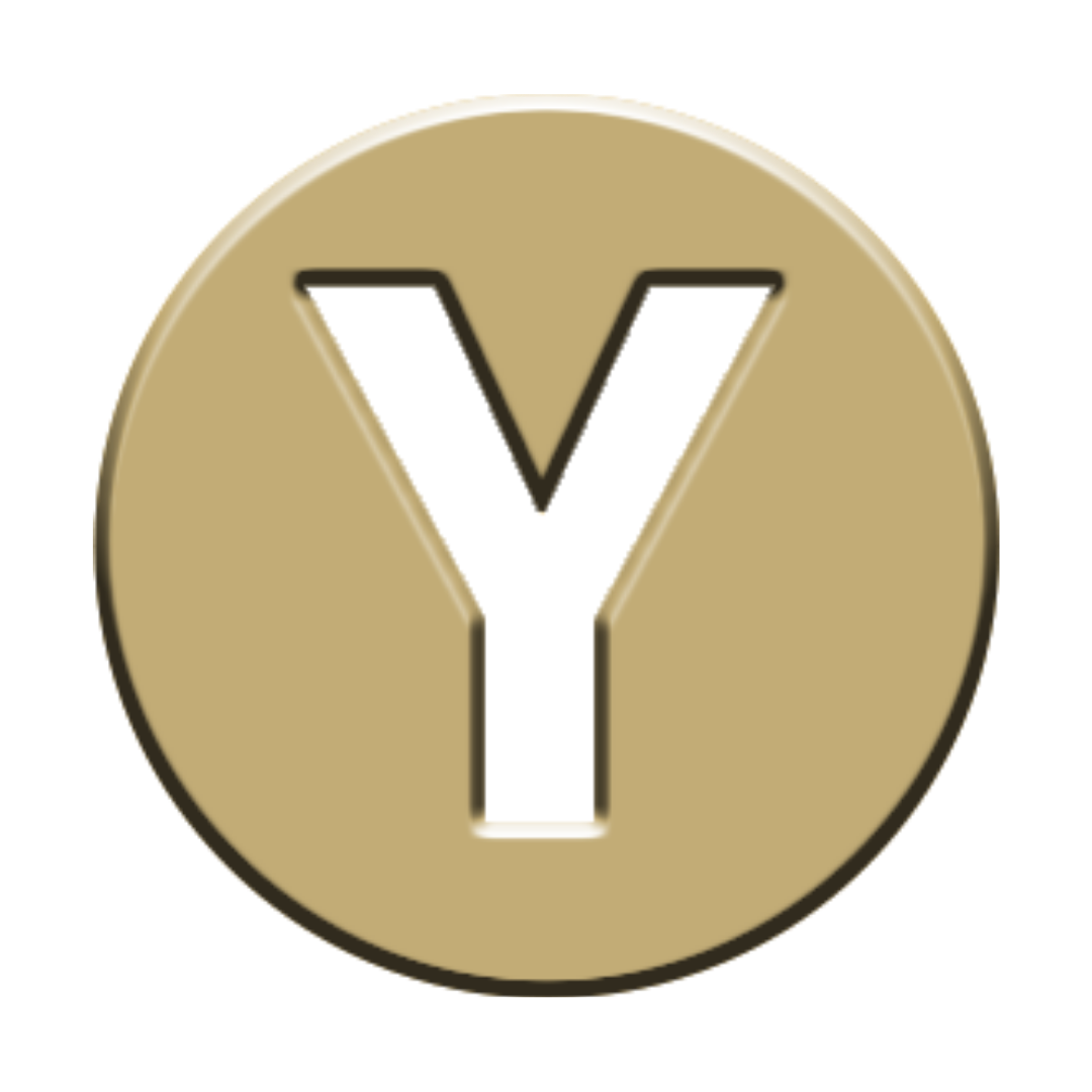 Gold "Y" Forever Charm