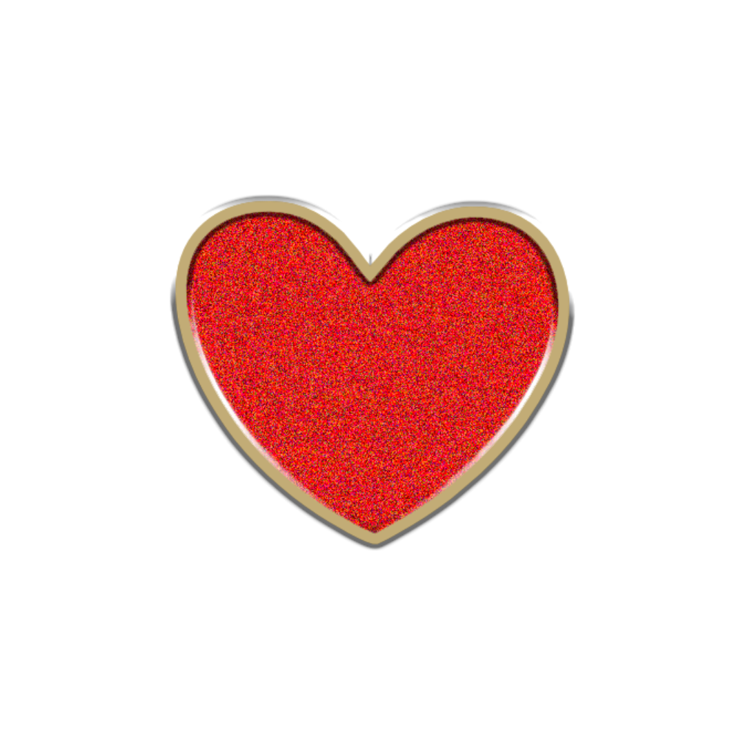 Red Sparkle Heart