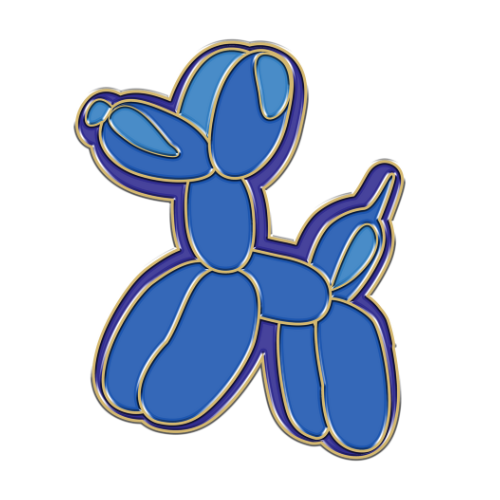 Blue Balloon Dog-21