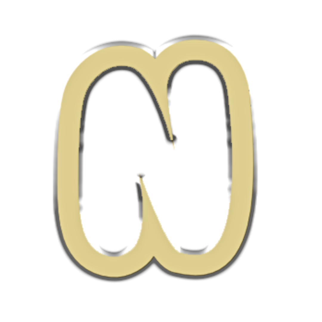 "N" Bubble Letter