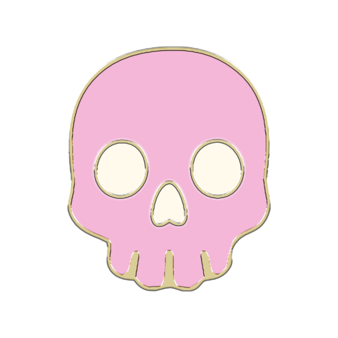 Pink Skull-30