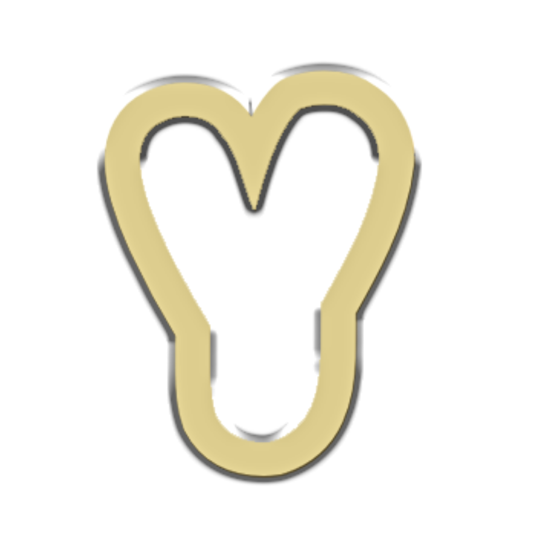 "Y" Bubble Letter