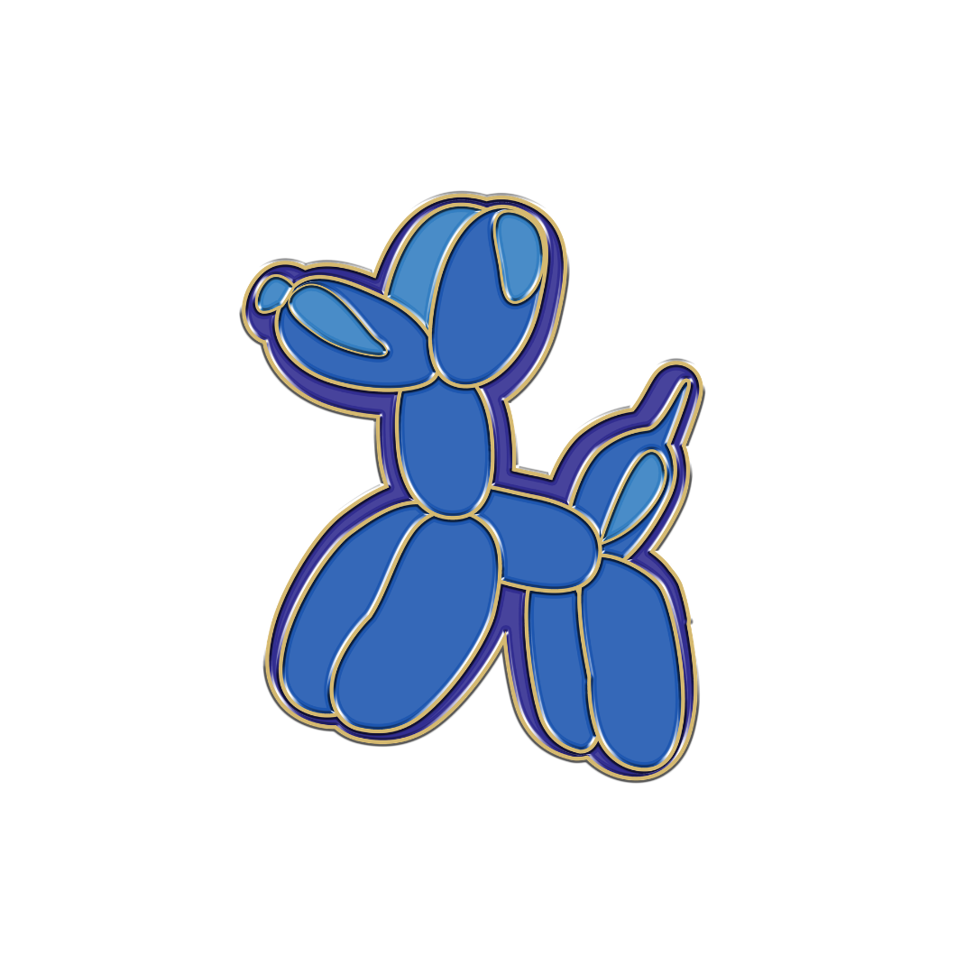 Blue Balloon Dog
