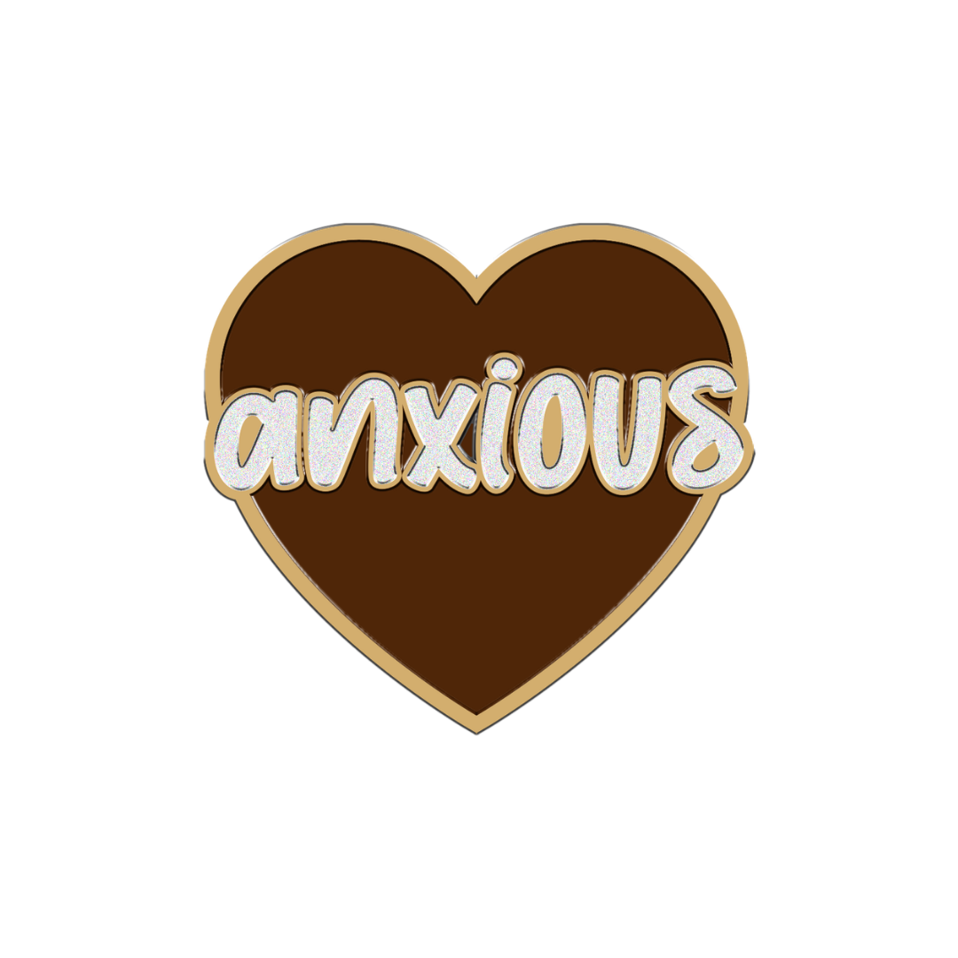 Brown Anxious Heart