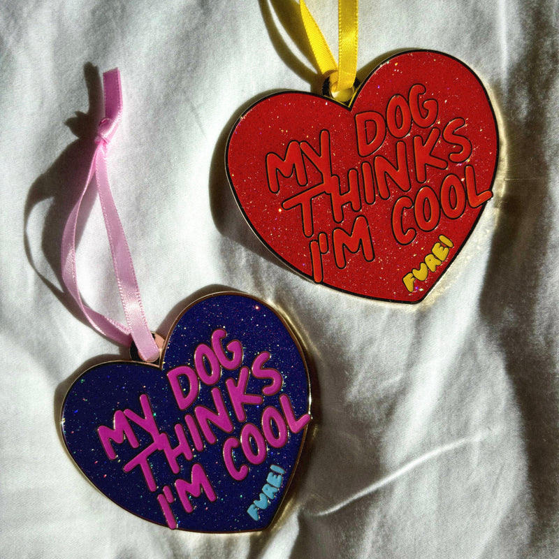 🎁 "My Dog Thinks I'm Cool" Ornament (100% off)