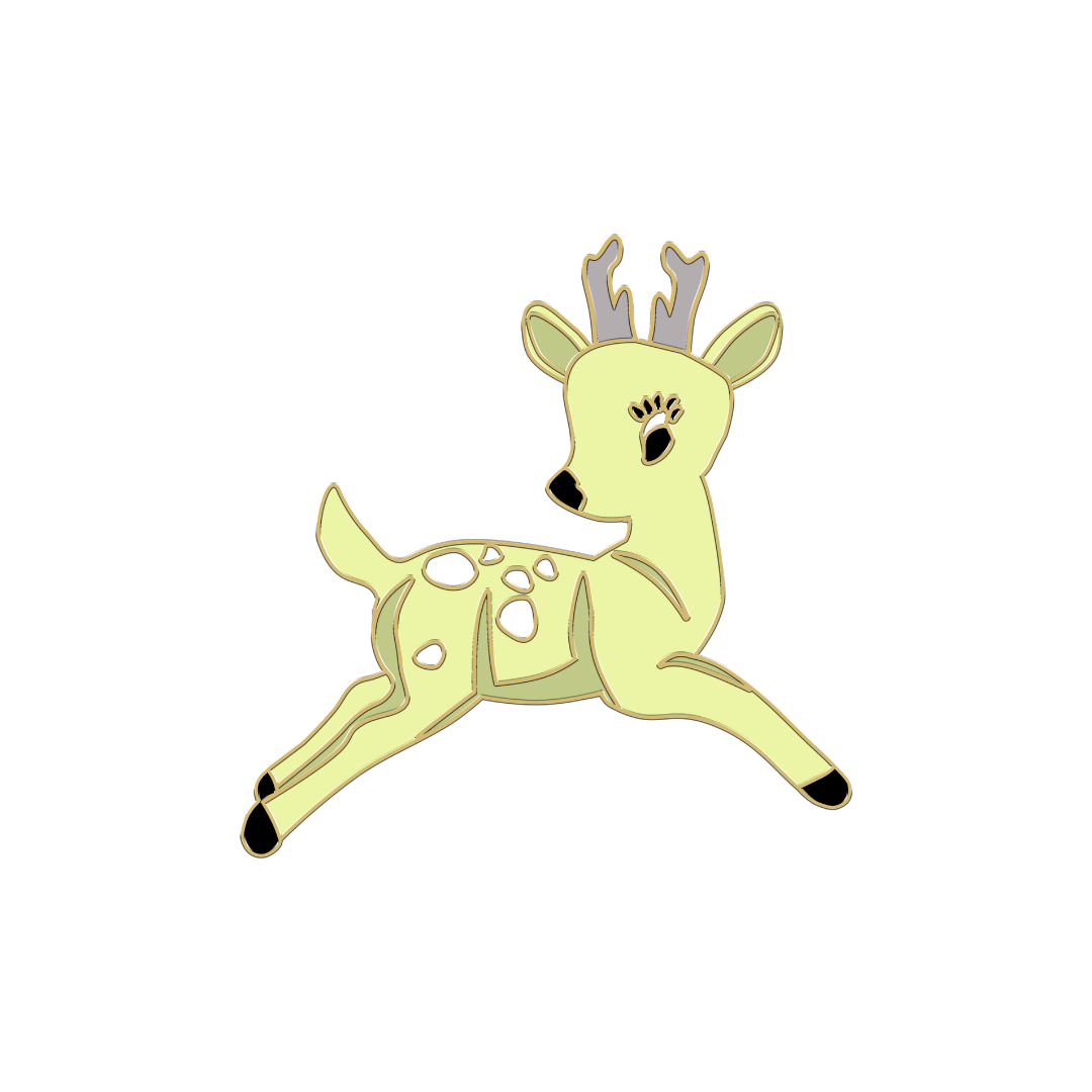 Yellow Reindeer