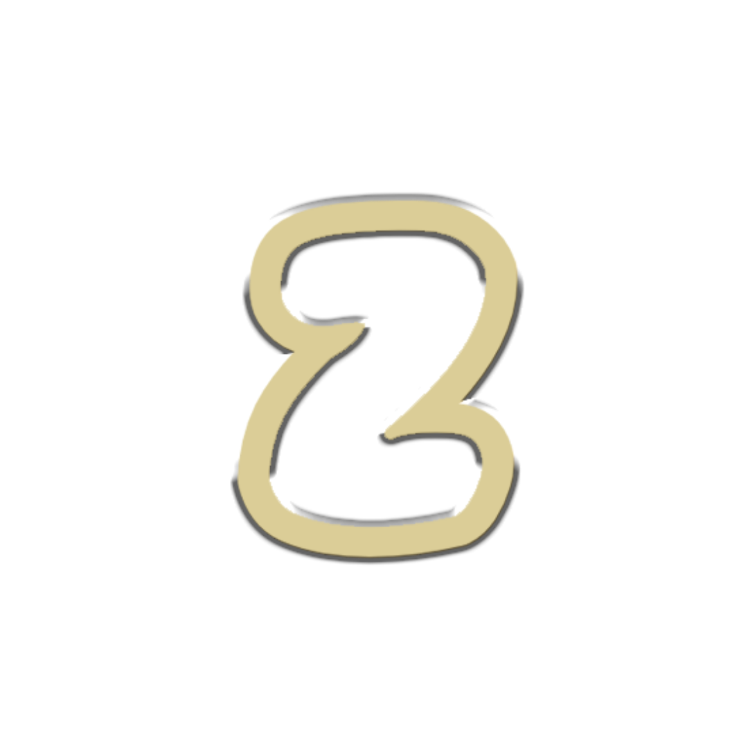 "Z" Bubble Letter